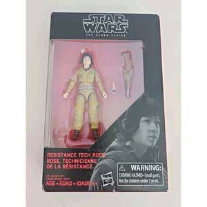STAR WARS THE BLACK SERIES RESISTANCE TECH ROSE 3.75" ACTION FIGURE - NEW IN BOX